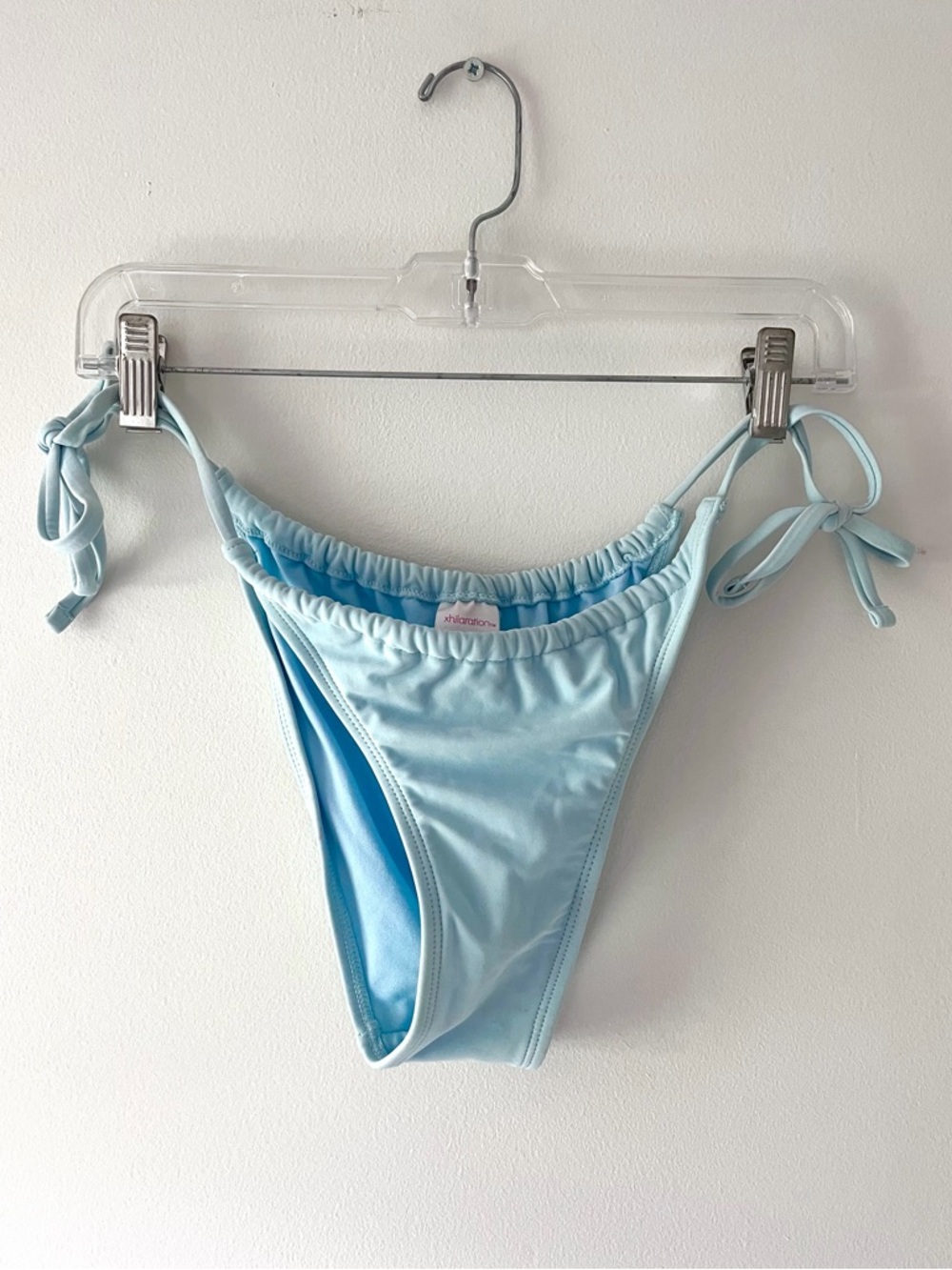 Xhilaration Cheeky Light Blue String Bikini Bottoms